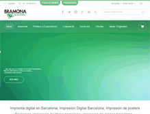 Tablet Screenshot of bramona.com